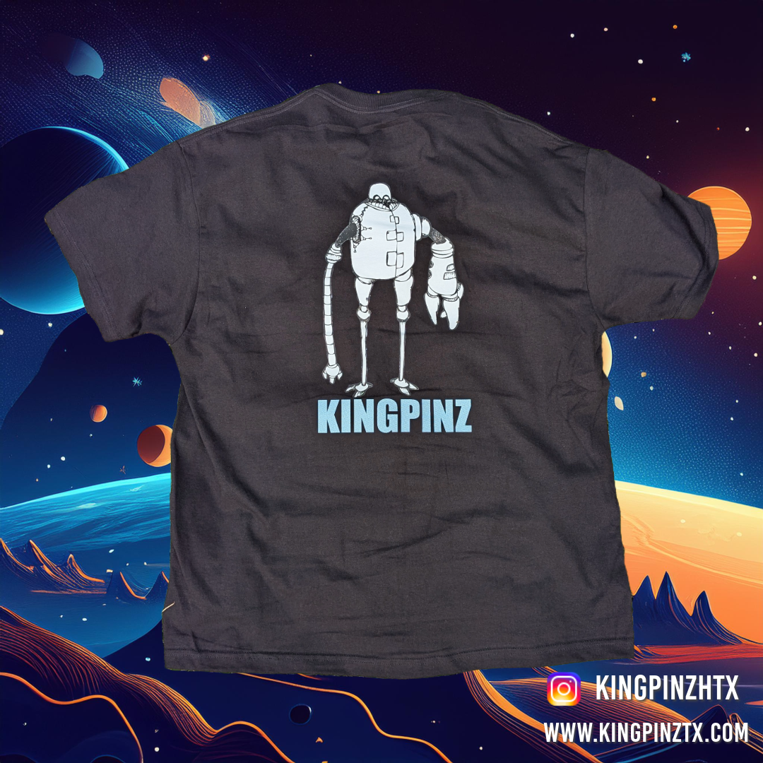 Kingpinz Lobsterman Shirt Back Black Kingpinztx.com